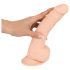 Silexd 9,5 - piesūcekņa dildo - 24cm (dabīgs)