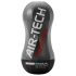 TENGA Air-Tech Squeeze Strong - masturbators ar vaku efektu melns