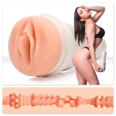 Fleshlight masturbators ar Abella Danger vagīnas atvērumu