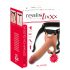 Realistixxx Piestiprināms, Dobs Dildo (Dabiska Krāsa)