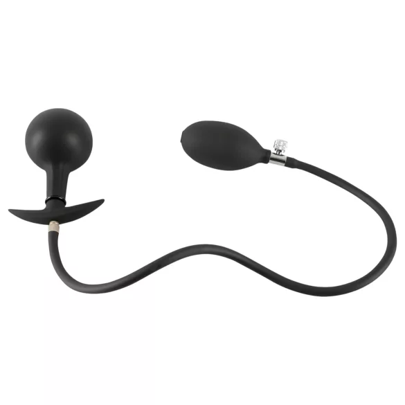 You2Toys - anālais aizbāznis ar bumbiņām, pumpējams, melns