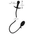 You2Toys - anālais aizbāznis ar bumbiņām, pumpējams, melns