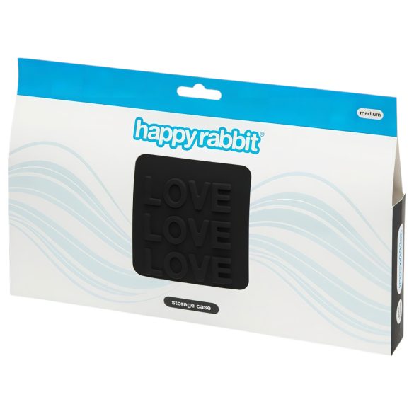 Happyrabbit - seksa rotaļlietu kosmētikas soma melna vidēja