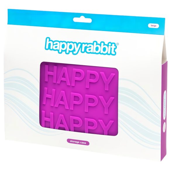 Happyrabbit - seksa rotaļlietu kosmētikas soma (violeta) - liela