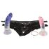 You2Toys - strap-on komplekts ar diviem dildo