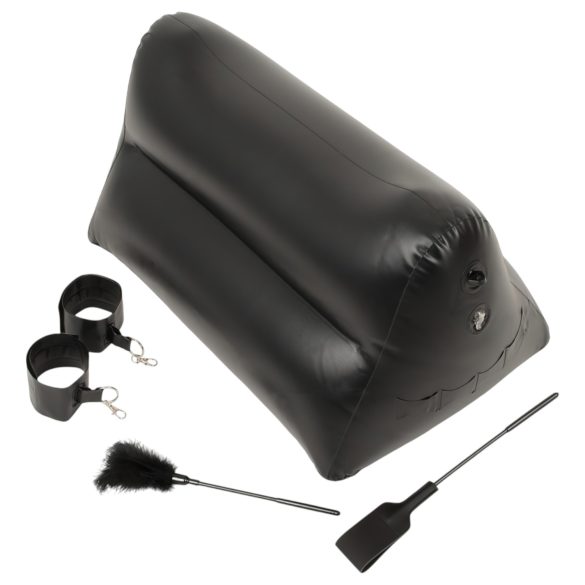 You2Toys mīlas spilvens komplekts, piepūšams seksspilvens, melns