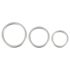 You2Toys Metallic - silikona dzimumlocekļa gredzenu komplekts 3 gab