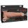 Fetiša Strap-On 9 - piestiprināms, dobs, izsmidzināms dildo (dabīgs)