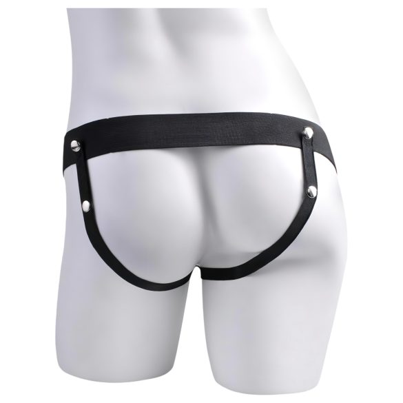 Fetish Strap-On 9 - pieliekams, dobš, šļakstošs dildo (dabīgs)