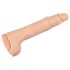 Realistixxx - dzimumlocekļa uzmava ar gredzenu - 16 cm (dabiska krāsa)