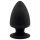 Silexd M - regulējams anālais spraudnis - 11 cm (melns)