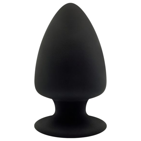 Silexd M - regulējams anālais spraudnis - 11 cm (melns)