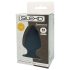 Silexd M - regulējams anālais spraudnis - 11 cm (melns)
