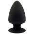 Silexd M - regulējams anālais spraudnis - 11 cm (melns)