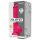 Silexd 9,5 - piesūcekņa dildo ar sēkliniekiem - 24 cm (rozā)