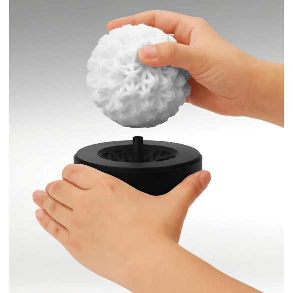 TENGA GEO - masturbators ar viļņotu tekstūru Glacier