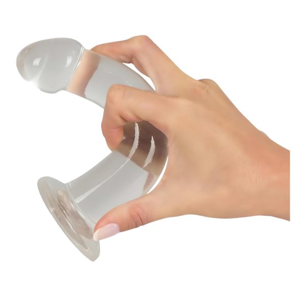 Crystal Clear - caurspīdīgs anālais dildo komplekts - 3 gab.