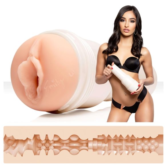Fleshlight Emily Willis - dzīvsintētiska vagīna (dabīga)