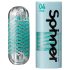 TENGA Spinner Pixel - caurspīdīgs masturbators