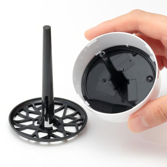 TENGA Aero - vīriešu masturbators ar spēcīgu vakuumu balts-sudrabs