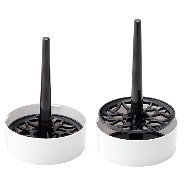 TENGA Aero - vīriešu masturbators ar spēcīgu vakuumu balts-sudrabs