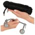 You2Toys Bondage anālais spraudnis (149g) + BDSM virve (10m)