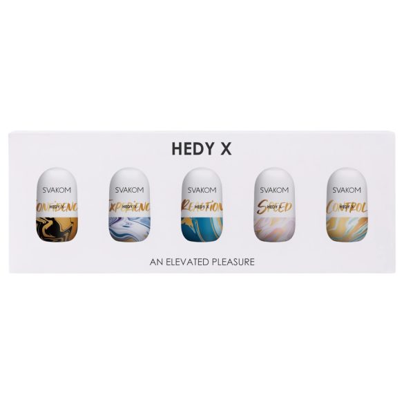 Svakom Hedy X Mixed - Masturbācijas olu komplekts (5 gab.)