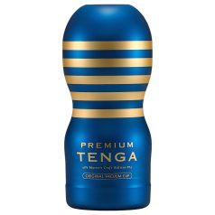   TENGA Premium Original - vienreizlietojams masturbators (zils)