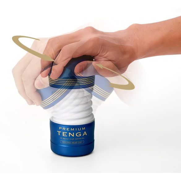 TENGA Premium Rolling Head - vīriešu masturbators vienreizlietojams