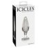 Icicles Nr. 26 - caurspīdīgs stikla anālais aizbāznis