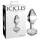 Icicles No. 44 - stikla anālais aizbāznis konisks caurspīdīgs