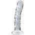 Icicles Nr. 62 - stikla dildo ar dzimumlocekļa formu (caurspīdīgs)