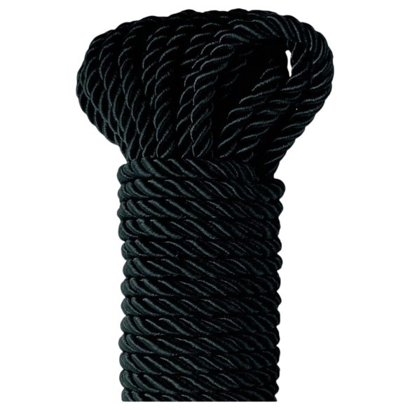 Fetiša Zīdainā Virve - Šibari Virve - 10m (melna)