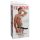 Fetiša strap-on 8 - uzliekams, dobais vibrators (melns)
