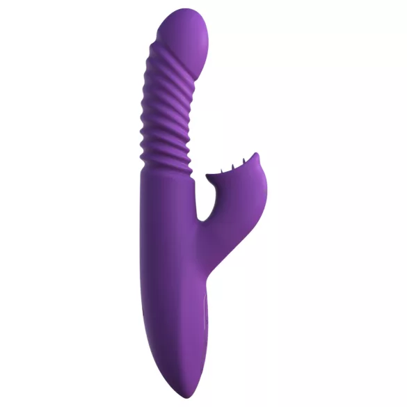 Fantasy For Her - 3-in-1 stumjošs vibrators ar sildošu funkciju (violets)