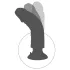 King Cock vibrators ar piesūcekni un elastīgu dizainu 26cm naturāls