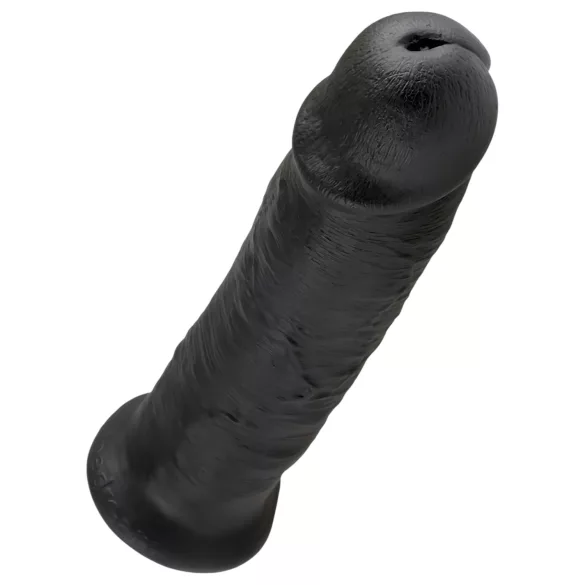 King Cock dildo ar piesūcekni 25 cm melns