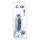 King Cock Clear 7 - piesūcekņa, sēklinieku dildo (18 cm)