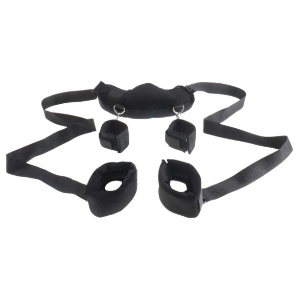 Fetish Position Master - BDSM siešanas komplekts melns