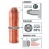 X-TENSION Mega 1 - dabīgās ādas dzimumlocekļa uzmava (17,7 cm)