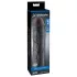Pipedream - X-TENSION Mega 3 - dzīvs izskata dzimumlocekļa uzmava (22,8 cm, melna)
