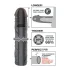 Pipedream - X-TENSION Mega 3 - dzīvs izskata dzimumlocekļa uzmava (22,8 cm, melna)