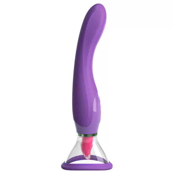 Fantasy - vibrators 3in1 orālais stimulator lila