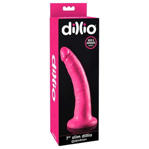 Dillio 7 - pielīp, dabiskas izjūtas (18cm) - rozā
