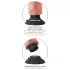 King Cock 8 - elastīgs realistisks vibrators 25cm