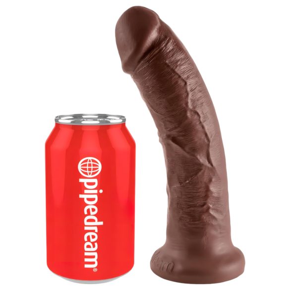 King Cock 8 dildo (20cm) - brūns