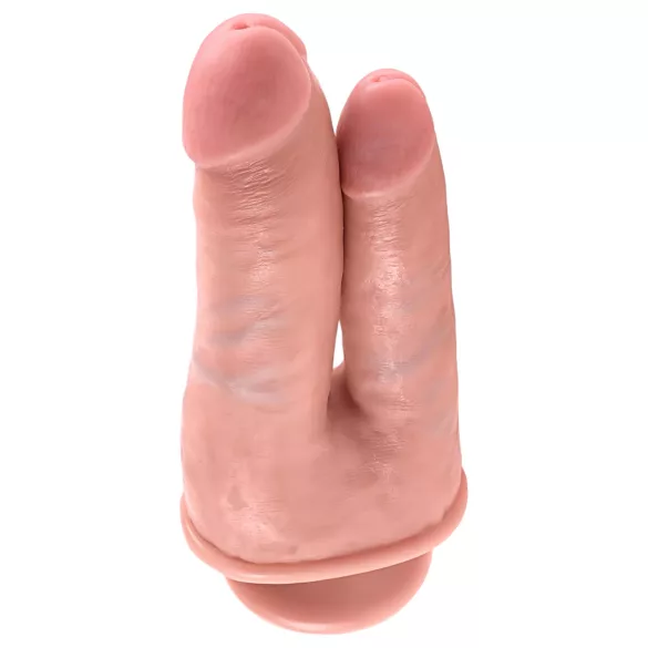King Cock dubultais dildo, realistisks, naturāls