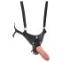 King Cock Strap-on 25 cm - dobums uzlikt dildo