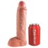 King Cock Strap-on 25 cm - dobums uzlikt dildo