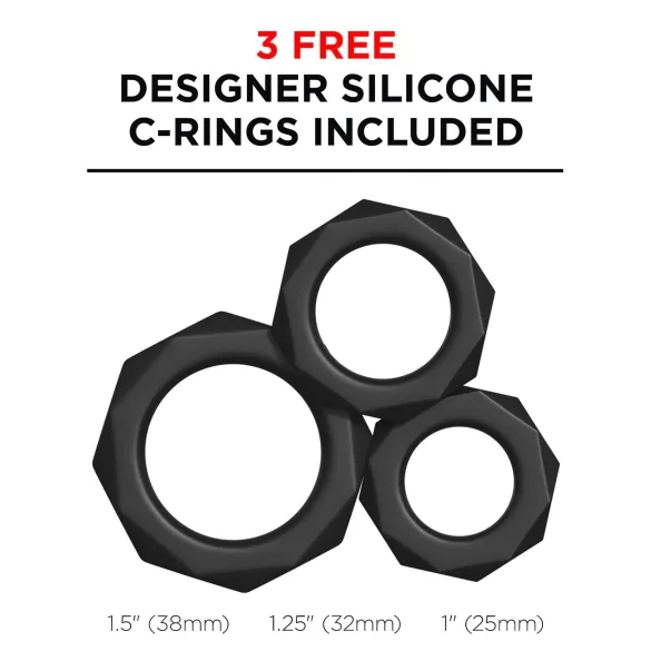 PDX Moto Blower - masturbators ar sūkšanu un vibrāciju melns